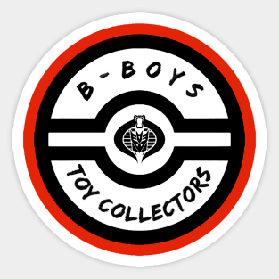 B Boys Toy Collectors Sticker